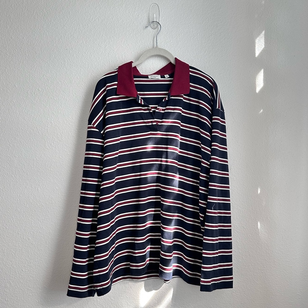 Aritzia Babaton Interlock Eton Cotton Longsleeve